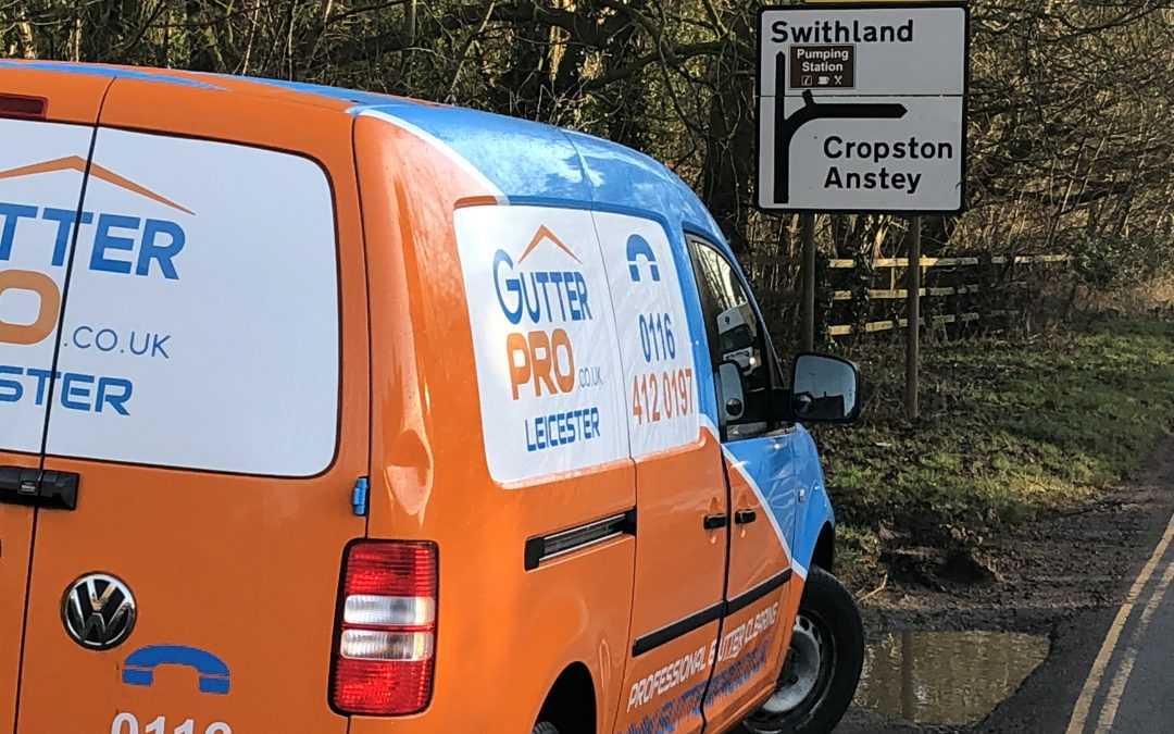 Gutter van in charnwood