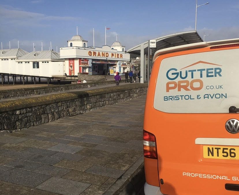 Gutter cleaning in Weston Super Mare