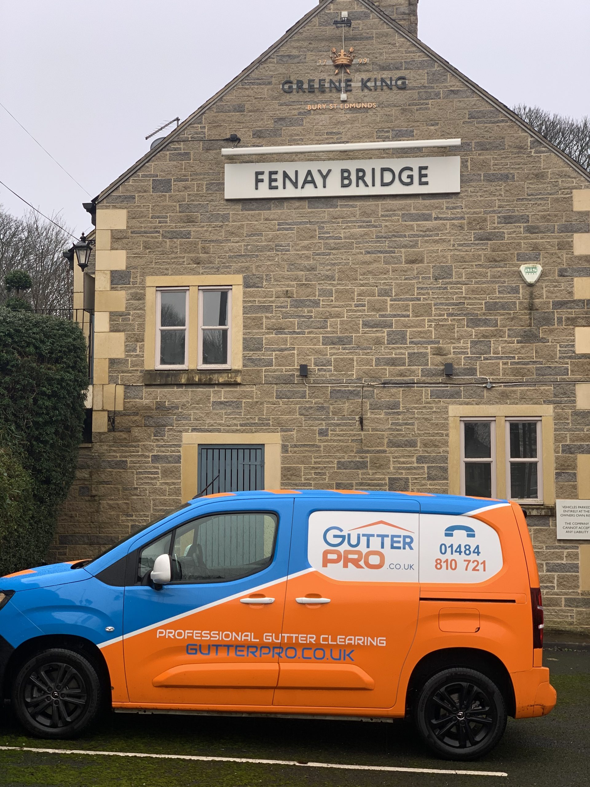 Gutter Cleaning Fenay Bridge